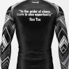 Rash Guard - Silver Triangular Pattern Photo 4